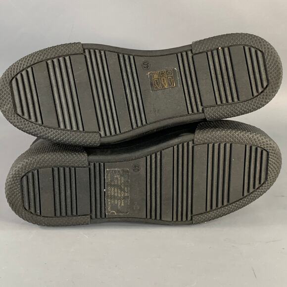 KHAITE Size 10 Culver Black Fur Lined Drawstring Rain Boots - Picture 6 of 8